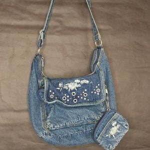 Vintage Denim shoulder bag
